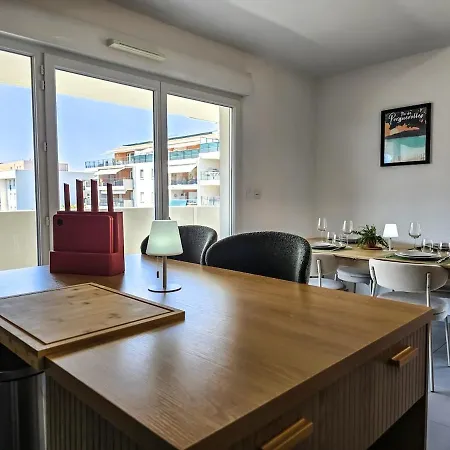 Rivage D'or - 2-bedroom With Pool, Air Conditioning And Parking Daire