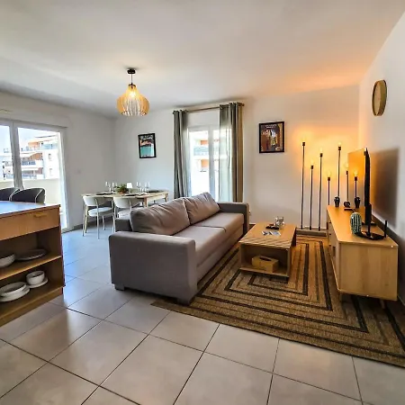 Rivage D'or - 2-bedroom With Pool, Air Conditioning And Parking Daire